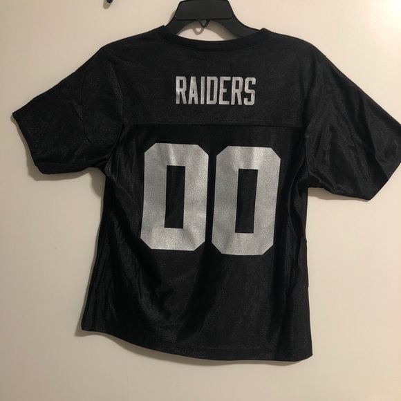 Lot of 2 NFL Team Raiders Jersey  M  Black NEW - Picture 4 of 6